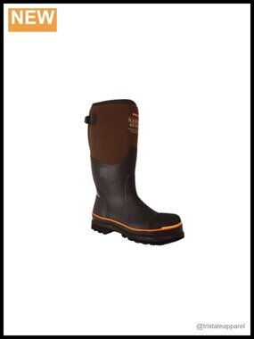 Safety Toe Work Boot Nanotoe Gusset Composite Toe Oil Slip Resistant Knee High